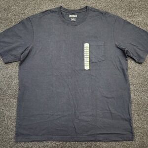 Duluth Trading Co Men's XL Blue Longtail T‎ Relaxed Fit Short Sleeve T-Shirt Tee